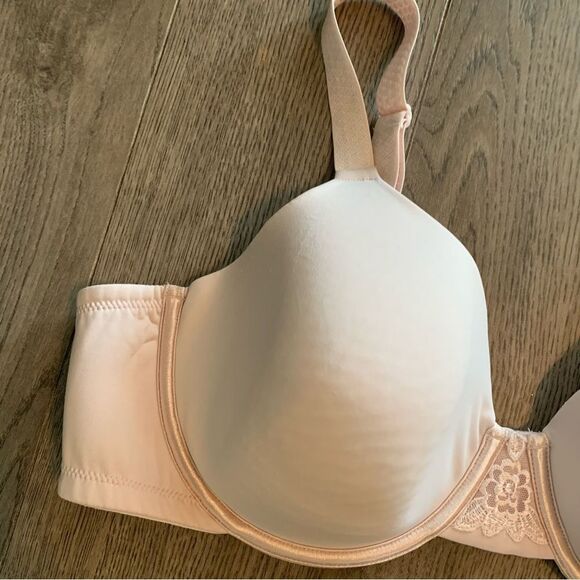 VANITY FAIR BRA WOMEN’S 40C NUDE BACK SMOOTHING FULL FIGURE CONTOUR 763. - Picture 5 of 11